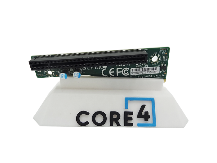 SUPERMICRO RSC-P-6-X2 1U LHS TwinPro Riser Card with one PCI-E 4.0 x16 slot