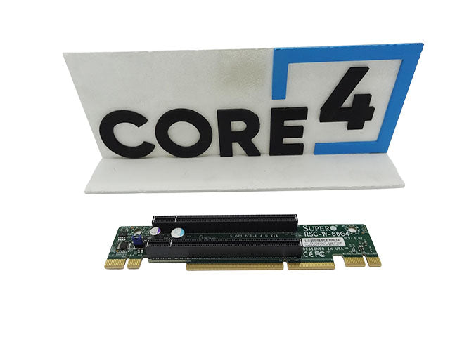 SUPERMICRO RSC-W-66G4 1U WIO Riser Card For Left-hand Side With Two PCI-E 4.0 x16