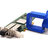 QLOGIC QLE2562 8GB PCI-E DUAL PORT FIBER CARD - 6T94G, MFP5T, RW9KF
