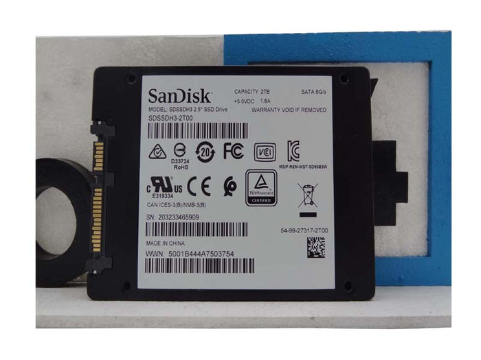 SANDISK SDSSDH3-2T00 2TB SATA 6GBPS 2.5 SSD