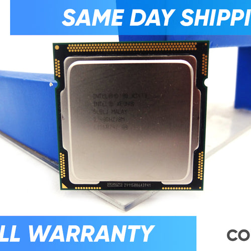 INTEL SLBLJ XEON QUAD-CORE X3430 2.4GHZ 512KB L2 CACHE 8MB L3 CACHE 2.5GT/S DMI SOCKET LGA-1156 45NM 95W PROCESSOR ONLY