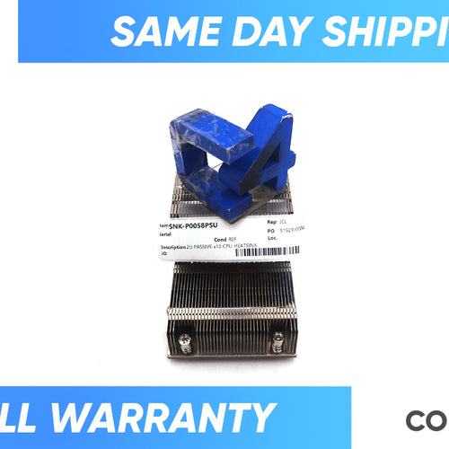 SUPERMICRO SNK-P0058PSU 2U PASSIVE x10 CPU HEATSINK