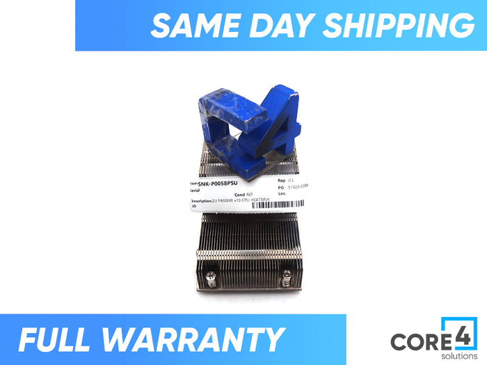 SUPERMICRO SNK-P0058PSU 2U PASSIVE x10 CPU HEATSINK