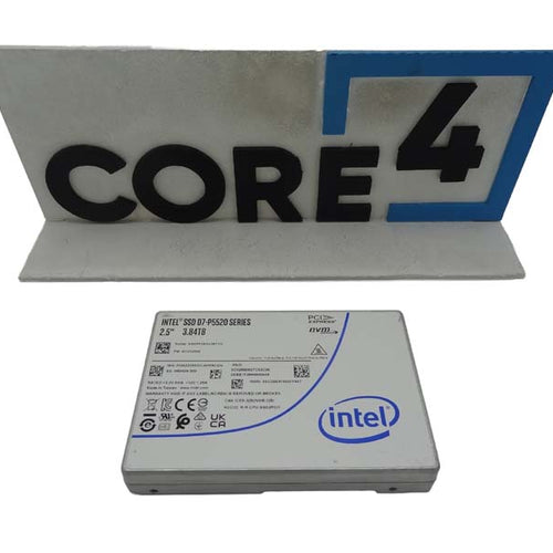 INTEL SSDPF2KX038T1O 3.84TB NVME GEN4 U.2 D7-P5520 3D4 TLC 2.5 SSD