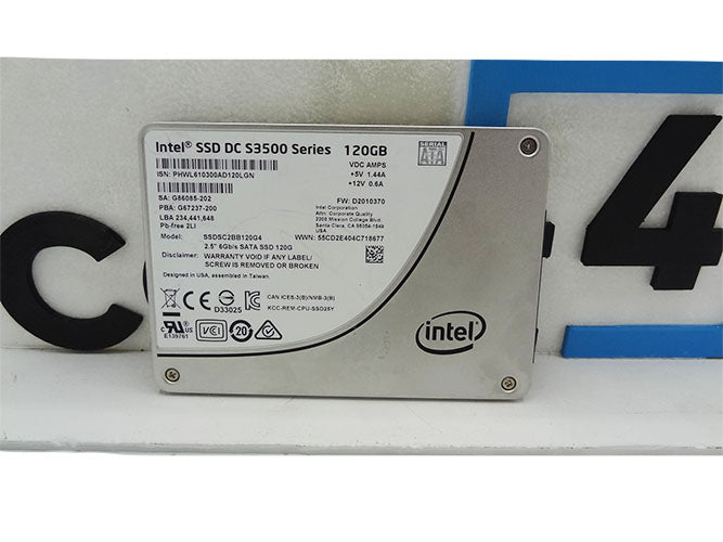 INTEL SSDSC2BB120G4 120GB SATA DC S3500 6GBPS 2.5" SSD