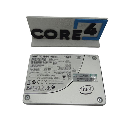 INTEL SSDSC2KB480G8P 480GB SATA 6GBPS D3-S4510 2.5 SSD