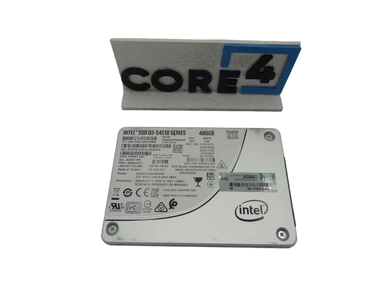INTEL SSDSC2KB480G8P 480GB SATA 6GBPS D3-S4510 2.5 SSD
