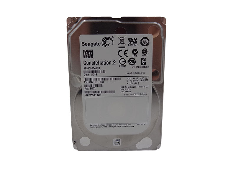 HP ST91000640NS HP 1TB 6G SATA 7.2K 2.5IN MDL HD
