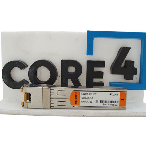 FLEX T.C96.02.KF 10GBASE-T Copper SFP+ 30Meter via cat6a- RJ-45 connector
