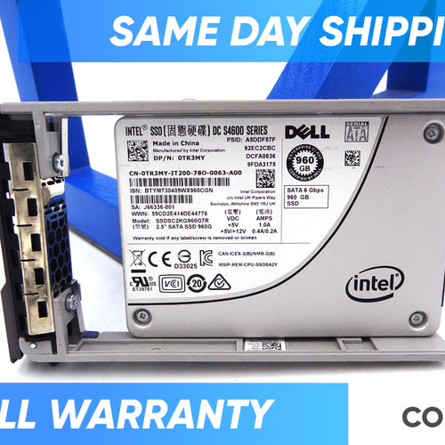 DELL TR3MY 960GB SSD SATA 2.5 6G MU S4600