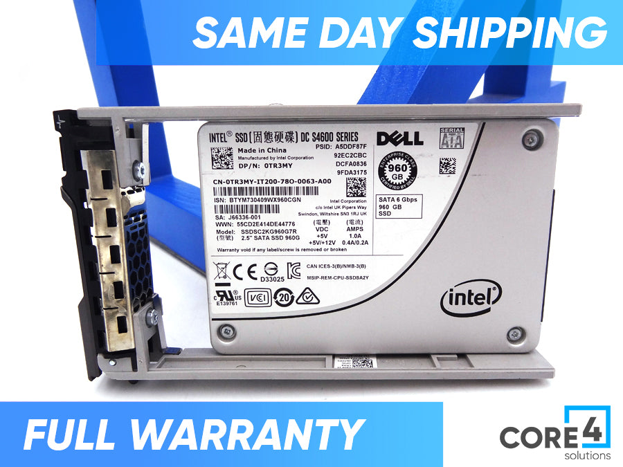 DELL TR3MY 960GB SSD SATA 2.5 6G MU S4600