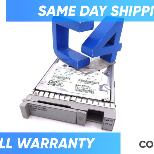 CISCO UCS-HD-12G10K9 1.2TB 12G SAS 10K RPM SSF HDD
