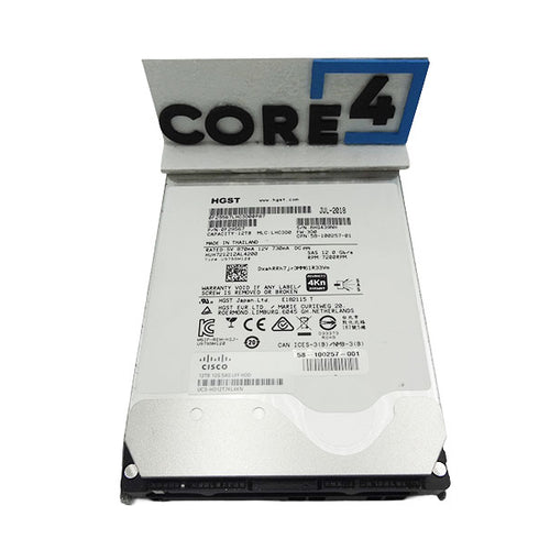 CISCO UCS-HD12T7KL4KN 12TB 12G SAS 7.2K LFF12TB 12G SAS 7.2K LFF