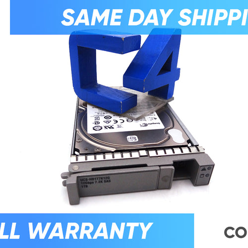 CISCO UCS-HD1T7K12G 1 TB 12G SAS 7.2K RPM SFF HDD