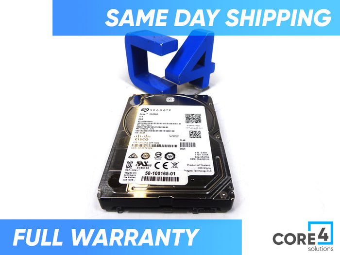 CISCO UCS-HD1T7K12N 1TB 7.2K 12G SAS SFF HS