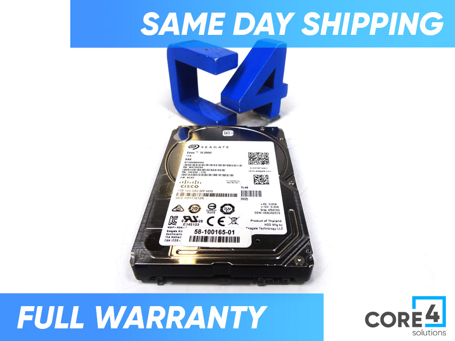 CISCO UCS-HD1T7K12N 1TB 7.2K 12G SAS SFF HS