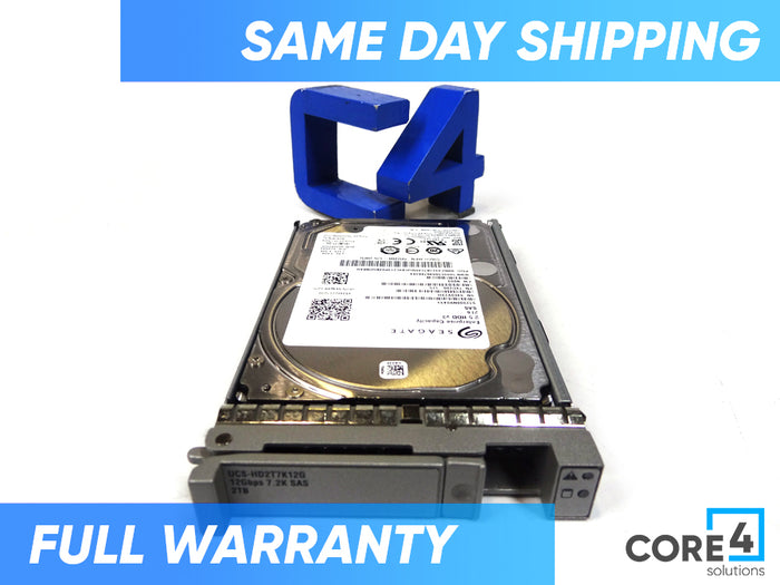 CISCO UCS-HD2T7K12G 2TB 12G SAS 7.2K SFF HDD - ST2000NX0433