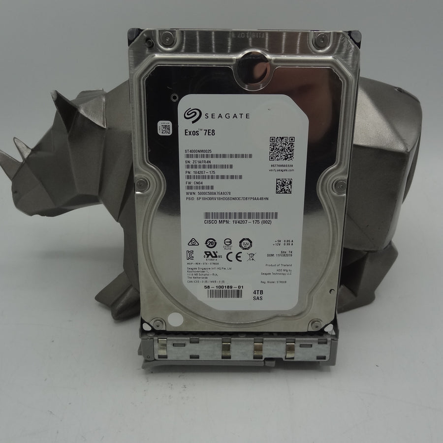 CISCO UCS-HD4T7KL12G Cisco - Hard drive - 4 TB - hot-swap - 3.5 LFF - SAS 12Gbs