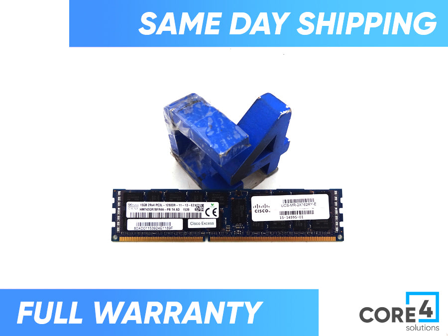 CISCO UCS-MR-2X162RY-E 6GB 2RX4 PC3L-12800R DDR3-1600