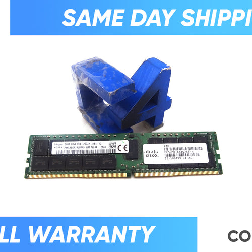 CISCO UCS-MR-X64G2RT-H 64GB DDR4-2933-MHZ RDIMM/2RX4/1.2V