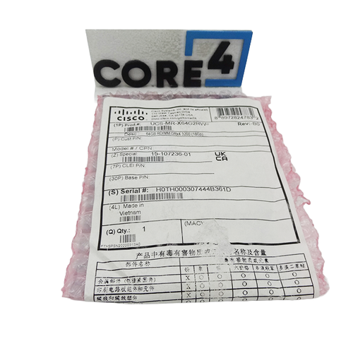 CISCO UCS-MR-X64G2RW CISCO UCS 64GB PC4 DDR4-3200 RDIMM