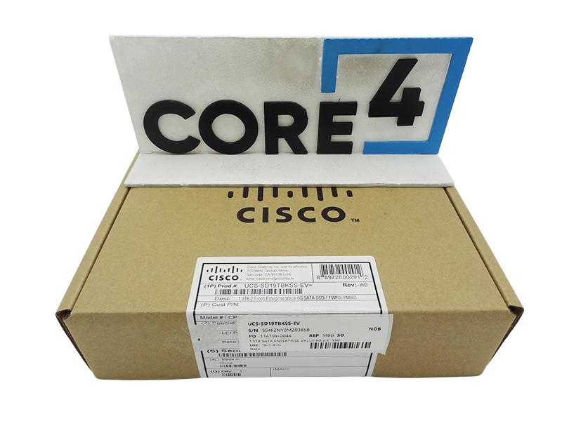 CISCO UCS-SD19TBKSS-EV 1.9TB SATA ENTERPRISE VALUE 6G 2.5 SSD