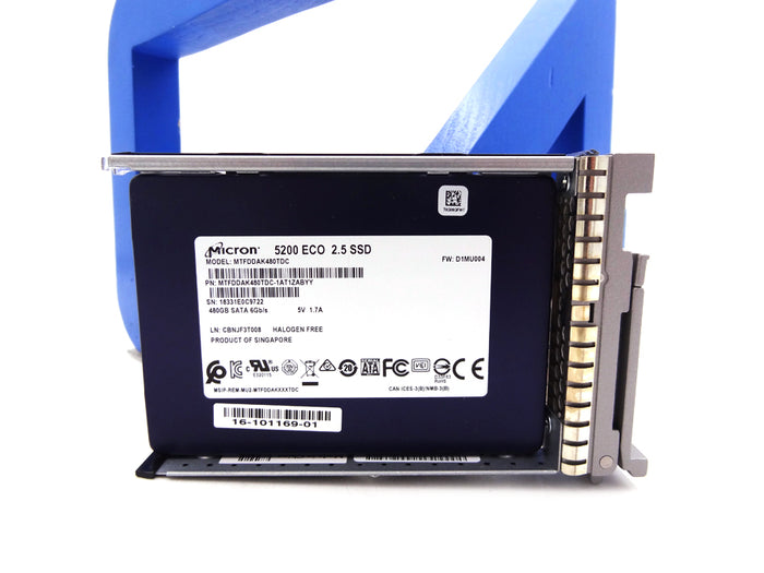 CISCO UCS-SD480GBKSS-EV 480 GB 2.5 inch Enterprise Value 6G SATA SSD