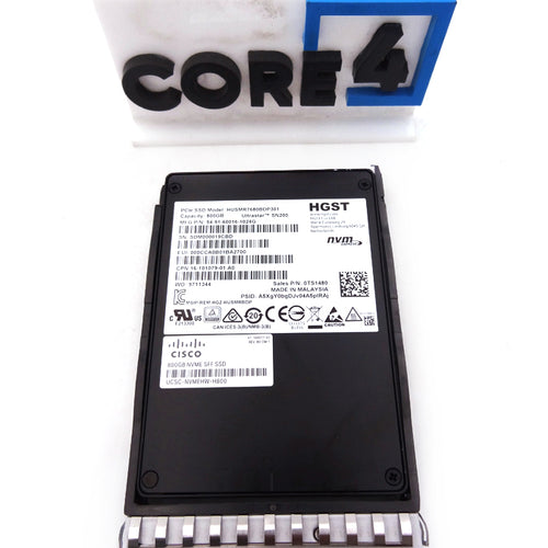 CISCO UCSC-NVMEHW-H800 Cisco Systems 800GB 2.5 inch U.2 HGST SN200 NVMe