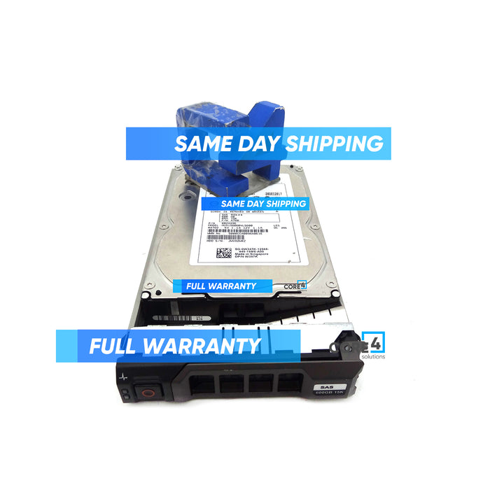DELL W347K 600GB 15K 3.5 6GPPS SAS HDD - 0B24496, 342-2082, W348K, 9FN066-150