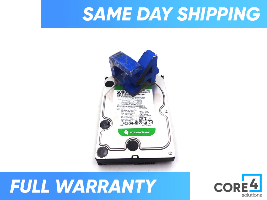WD WD5000AACS 500GB 3.5IN SATA 7.2K 3GBPS HDD