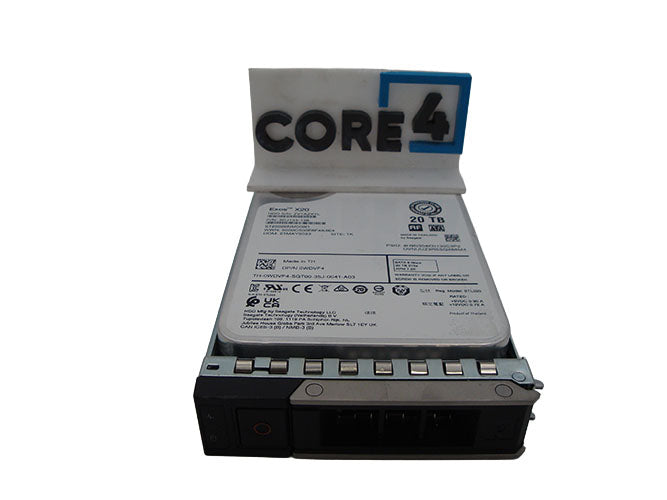 DELL WDVF4 20TB 7.2K SATA 6G 3.5 512e HDD
