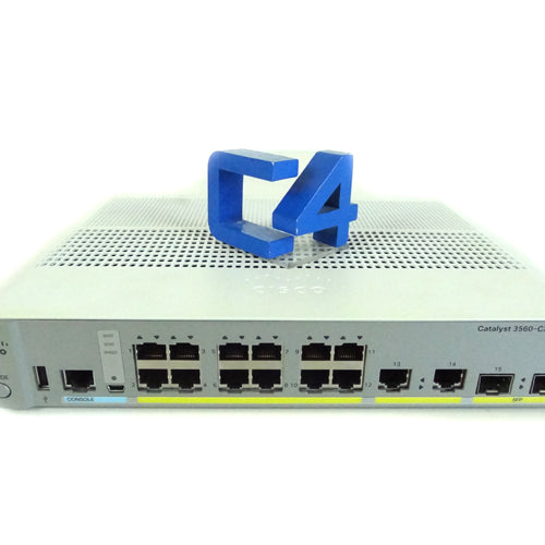 CISCO WS-C3560CX-12TC-S 12XGE,2X1G SFP,2X1G,IP BASE Switch