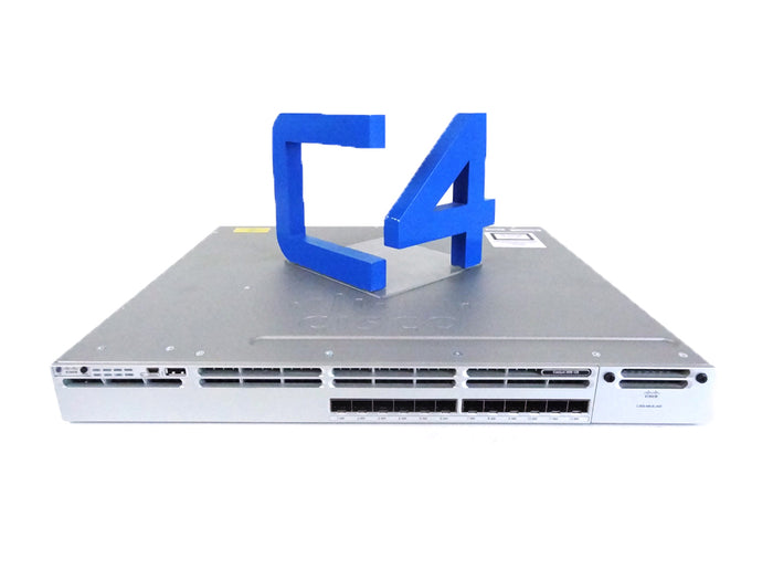CISCO WS-C3850-12S-S CATALYST 3850 12 PORT GE SFP IP SWITCH