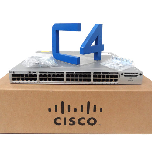 CISCO WS-C3850-48P-S CATALYST 3850 48 PORT POE IP