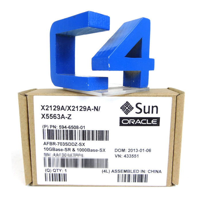 SUN X2129A 10GBPS SHORT WAVE SFP 594-6508-01
