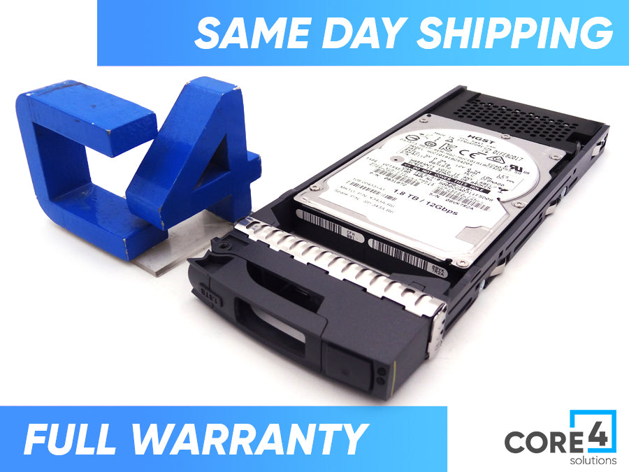 NETAPP X343A-R6 1.8TB 10K 12GBPS 2.5 SAS HS HDD - 108-00433+A1, SP-343A-R6