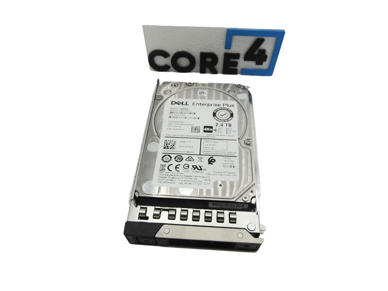 DELL X7NC4 Dell Enterprise Plus 2.4TB 10K 2.5 SAS 12Gbps 4Kn HDD