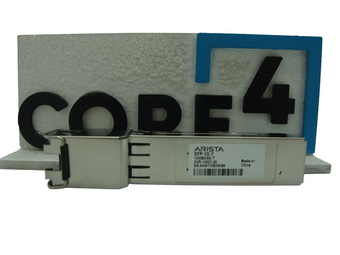 ARISTA XVR-00007-02 ARISTA SFP-1G-T 1GBE RJ-45 COPPER 1000BASE-T TRANSCEIVER