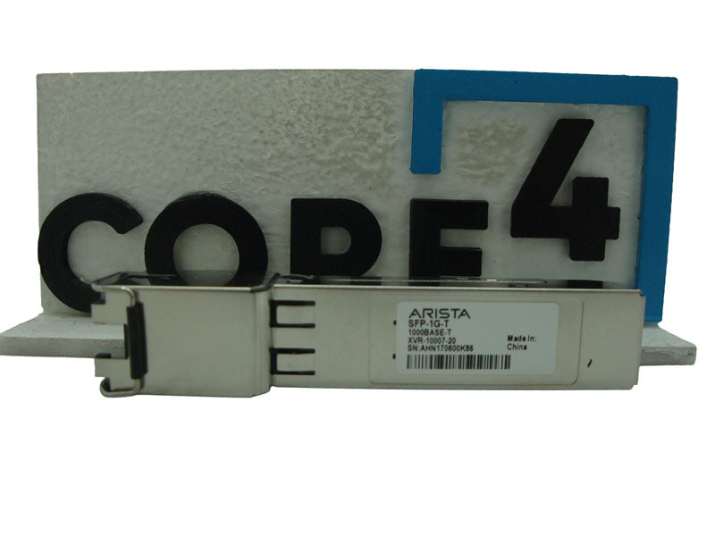 ARISTA XVR-00007-02 ARISTA SFP-1G-T 1GBE RJ-45 COPPER 1000BASE-T TRANSCEIVER