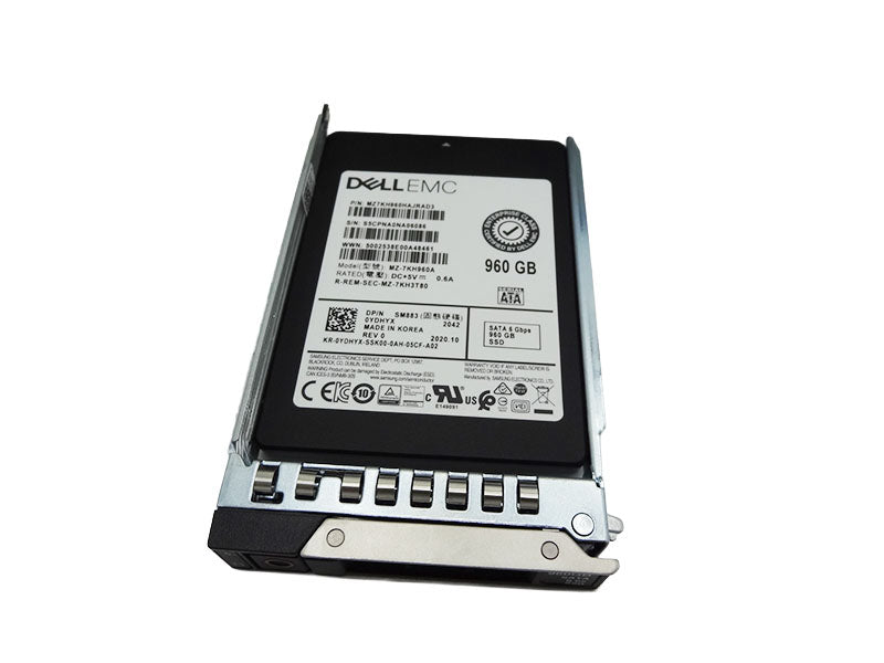 DELL YDHYX 960GB SATA MU 2.5 6GB SSD DRIVE