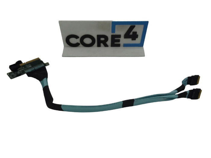 DELL YRX6M PCIe NVMe riserpaddle board assembly wcable