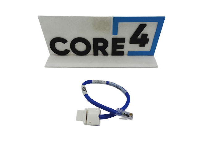 EMC 038-003-718 CAT-5E6 PANEL-MOUNT ETHERNET CABLE