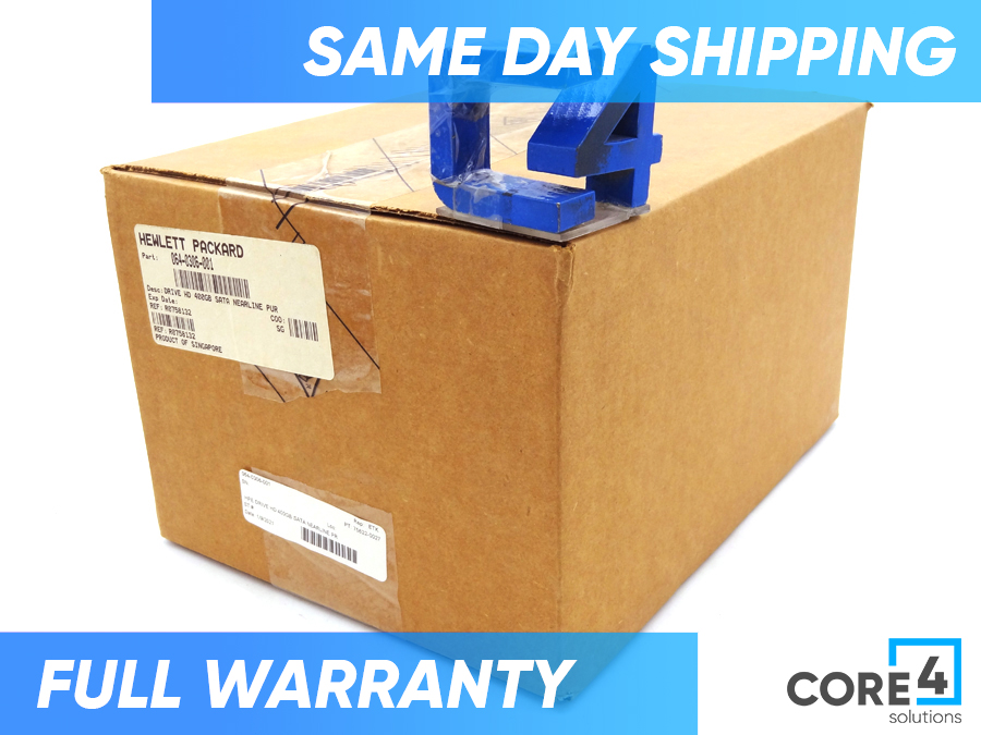 HP 064-0306-001 DRIVE HD 400GB SATA NEARLINE PR *New Sealed*