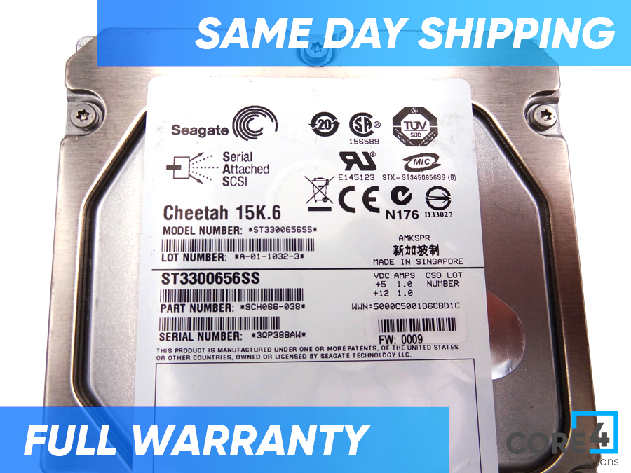 HP 064-0380-002 DRIVE DISK 300GB 15K-6 SAS *New Bulk*