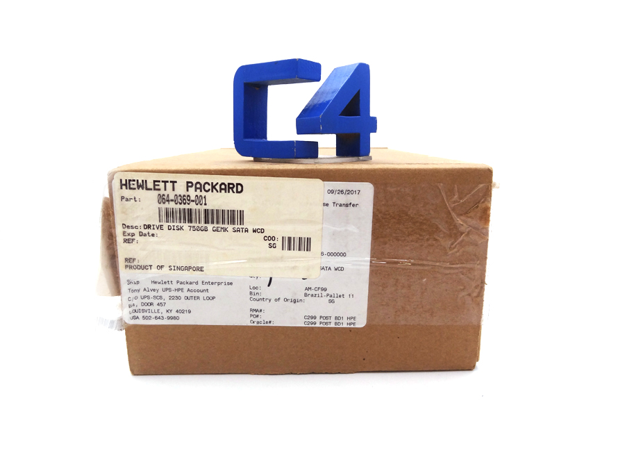 HP 064-0380-002 DRIVE DISK 300GB 15K-6 SAS *New Sealed*