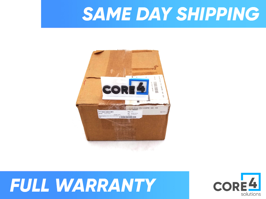 HP 064-0463-001 SEA MANTARAY 3TB SAS 7.2K WEMBL *New Bulk*