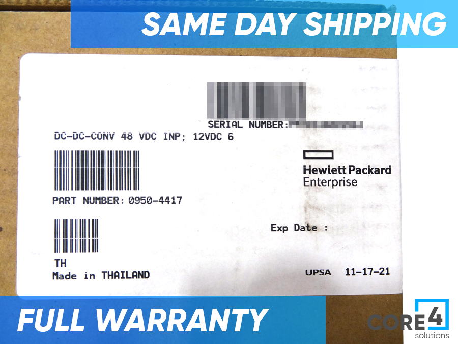 HP 0950-4417 Voltage Regulator Module (VRM) 12.0VDC *New Bulk*