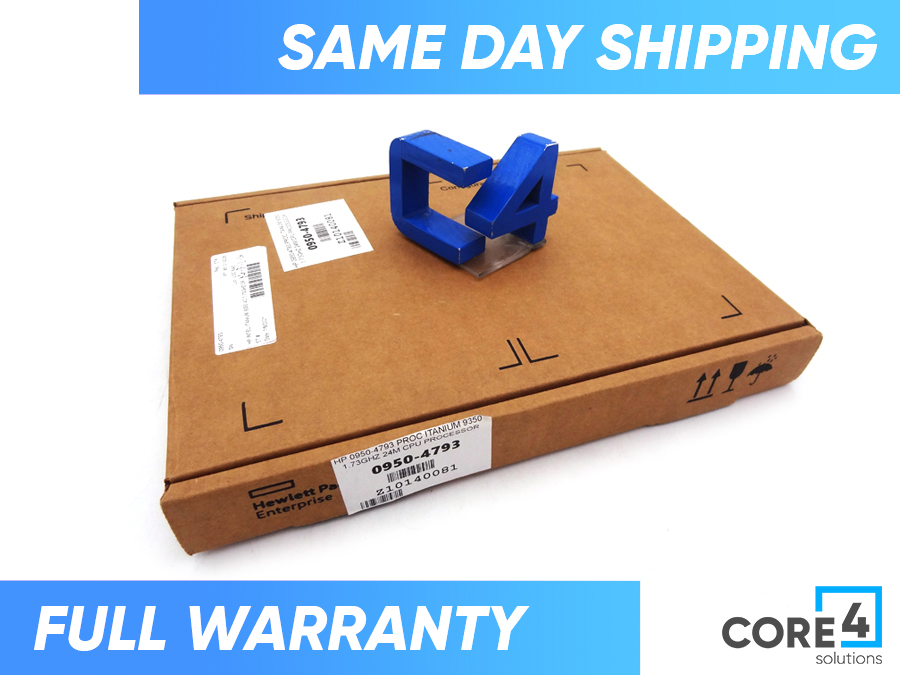 HP 0950-4793 INTEL ITANIUM 9350 4C 1.73GHZ/2R - AH339-6918A