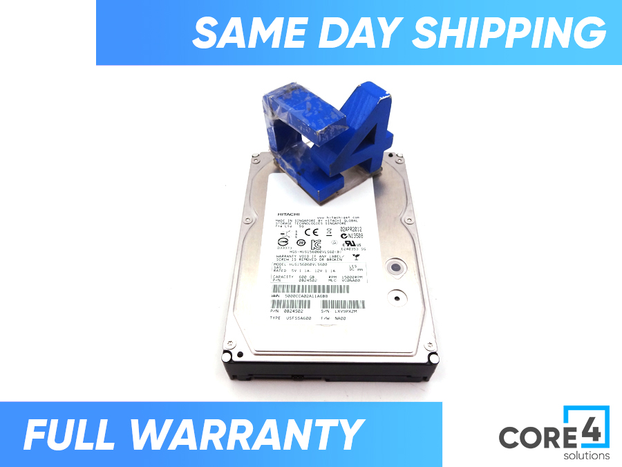 HITACHI 0B24502 600GB 15K 3G SAS LFF DISK DRIVE