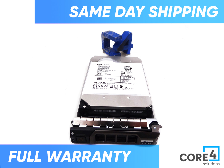 DELL 0JHTD 12TB 7.2K SAS 3.5IN 12G SED HDD